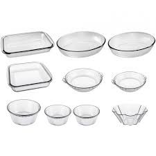 Conj. de Travessas de Vidro